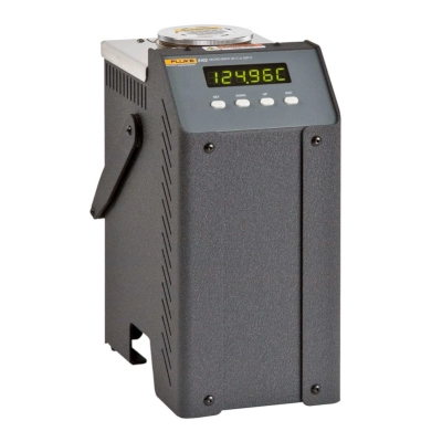 FLUKE 6102-256 Micro-Bath, Portable Calibration Baths, Calibrates Sensors of Any Size or Shape, Range from 35°C to 200°C, RS-232 Interface