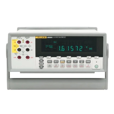 FLUKE 8808A 220V Digital Multimeter, 5.5 Digits Resolution, RS-232C Interface, DC 1000V/10A, AC 750V/10A, True-RMS, For Bench-Top/Field Serv