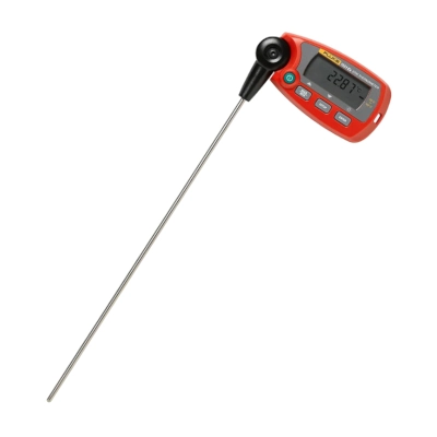 FLUKE 1551A-9 Stik Thermometer and Temperature Calibrator, Temperature Range -50°C to 160°C, Sensor Type 100Ω Thin-Film RTD, Probe Size 3/16