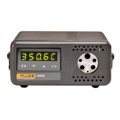 FLUKE 9100S-A-256 Handheld Dry-Well, Temperature Ranges from 35°C to 375°C, Constant Temperature Block A Stabilization 5 Minutes, RS-232 Int