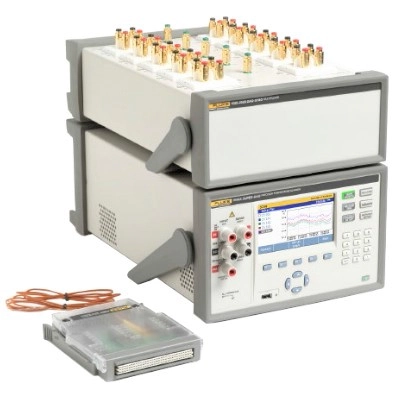 FLUKE 1586A/DSHC 220/C Super-DAQ Precision Temperature Scanner,Configured as Multi-Ch Data Logger/Reference Thermometer for Benchtop Sensor 