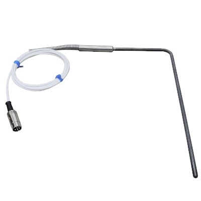 FLUKE 5609-9BND-A Secondary Reference PRT, 15 Inch x 1/4 Inch, 9 Inch Bend, -200°C to 670°C, Lead Wire (Cable) 6 ft, Termination INFO-CON fo