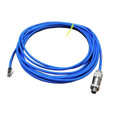 FLUKE A-CB-LT-M12-W08-07 Ethernet PoE Cable with 8 Pins Male M12 Connector for ThermoView Thermal Imager Camera, Witstands Ambient Temperatu