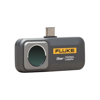 FLUKE TC01A 25HZ Fluke iSee, Mobile Thermal Camera, Frame Rate 25Hz IR Resolution 256x192, Temperature Range -10°C to 550°C, USB-C Interface