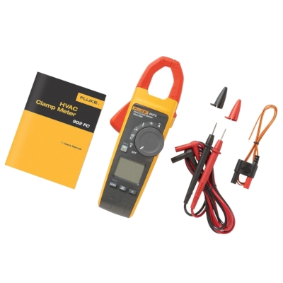 FLUKE 902 FC True-RMS Wireless HVAC Clamp Meter, AC Current 600A, AC/DC Voltage 600V, Fluke Connect