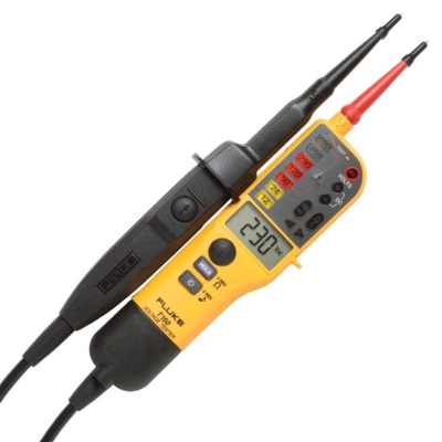 FLUKE T150 Voltage and Continuity Tester with LCD/Resistance Measurement/Switchable Load, AC/DC Voltage 6V to 690V,0/40 Hz to 400Hz,Phase Ro