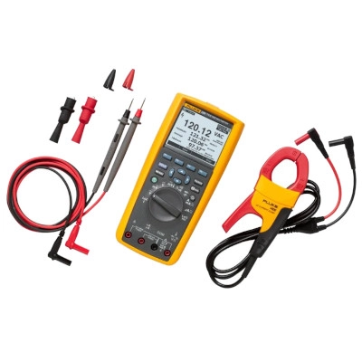 FLUKE 289/IMSK True-RMS Industrial Logging Multimeter Service Kit AC/DC 1000V/10A, TrendCapture, Low Pass Filter Mode, Included Fluke i400 4