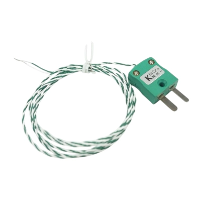 FLUKE PA0210 Fast Responsive Exposed Junction Type K Thermocouple, PTFE-Insulated, Length 0.8m., Maximum Temperature 265°C, Accuracy ±1.1°C