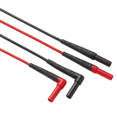 FLUKE TL224 SureGrip Insulated Test Leads, Silicone-Insulated Leads with Reinforced Strain Relief, Length 1.5m, Compatible with Fluke Test P