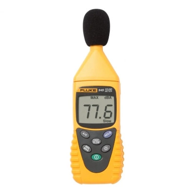 FLUKE 945 ESP Sound Level Meter, A Weighting Range 30 to 130dB, C Weighting Range 35 to 130dB, Frequency Range 31.5 Hz to 8 kHz, IEC651 Type