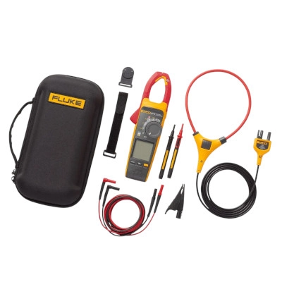 FLUKE 377 FC/CN Non-Contact Voltage True-RMS AC/DC Clamp Meters with iFlex, AC/DC Current 999.9A, iFlex AC Current 2500A, AC FieldSense 1000