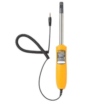 FLUKE 972ES External Temperature/Humidity Sensor, Temperature Range -40.0°C to 99.9°C, Humidity Range 0.0%RH to 99.9%RH, for Fluke 972 Serie