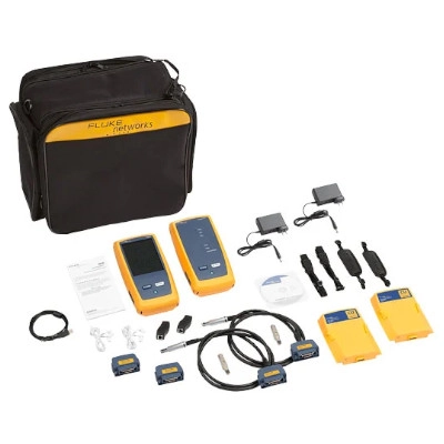FLUKE DSX2-8000 AP 2GHZ DSX-8000 CableAnalyzer with Wi-Fi, Certifies Twisted Pair Cat 5e,6,6A,Cat 8,Class I/II Cabling with Limits up to 200