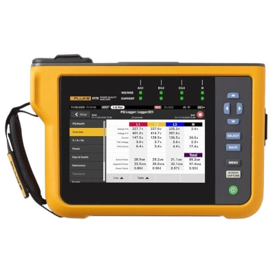 FLUKE 1775 Three-Phase Power Quality Analyzers for Energy Surveys/Load Testing/Harmonic Surveys/Nuisance Circuit Breaker Tripping/Power Qual