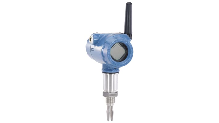 Rosemount 1408H Series Non-Contacting Radar Level Transmitter, Digital Output, Flange Mount, Polished Stainless Steel Body
