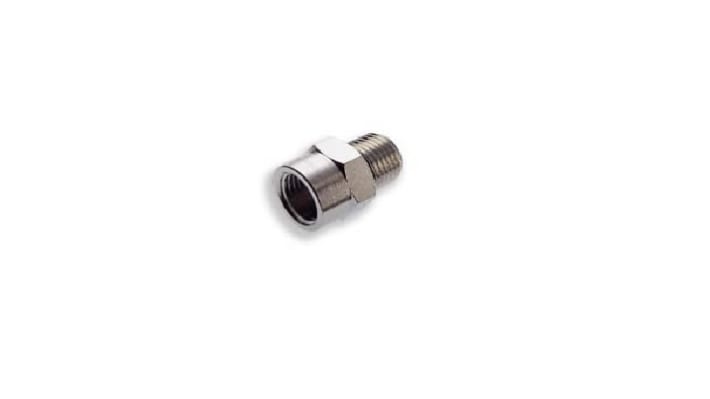 IMI Norgren 15 Series Straight Fitting, R 1/8 Male to G 1/4 Female, Threaded Connection Style, 150231828 – Model: 150231828