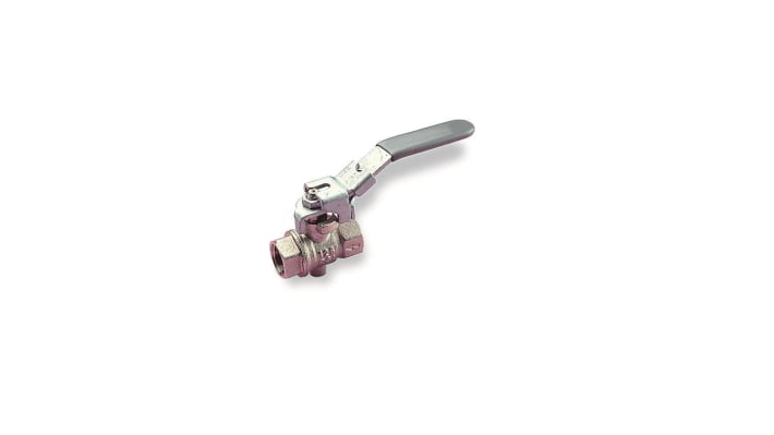 IMI Norgren Nickel Plated Brass Full Bore, 2 Way, Ball Valve, G 1/2mm, 14bar Operating Pressure – Model: 601812148