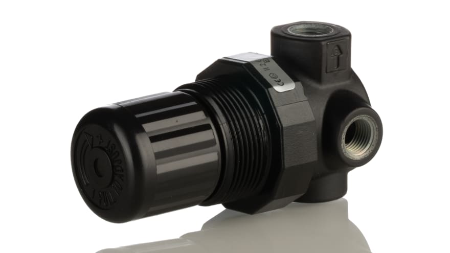 IMI Norgren G 1/8 Pneumatic Regulator - 0.1bar to 0.7bar, 1/8 in, 20bar max. input – Model: R07-100-RNAG