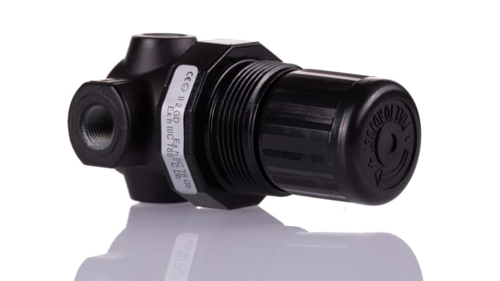 IMI Norgren G 1/8 Pneumatic Regulator - 0.3bar to 10bar, 20bar max. input – Model: R07-105-RNMG