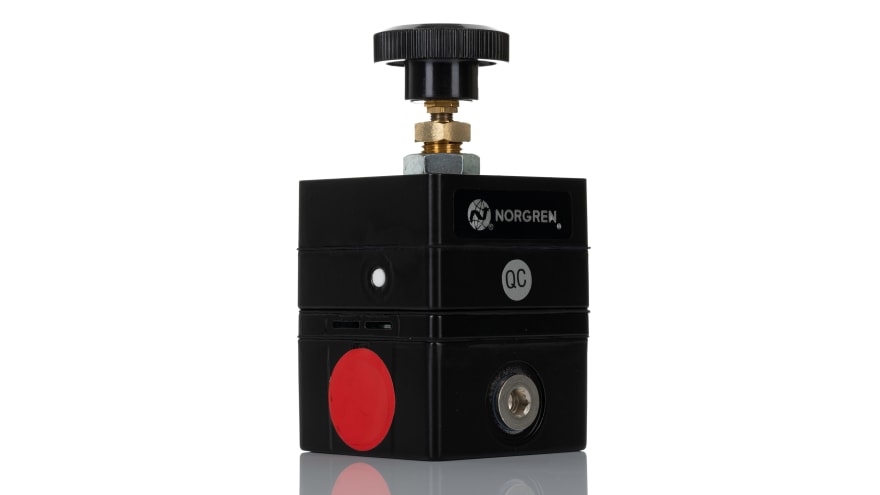IMI Norgren G 1/4 Pneumatic Regulator - 0.14bar to 8bar, 1/4 in, 10bar max. input – Model: R27-200-RNLG