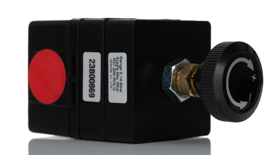 IMI Norgren G 1/4 Pneumatic Regulator - 0.14bar to 8bar, 1/4 in, 10bar max. input – Model: R27-200-RNLG
