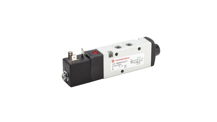 IMI Norgren Pneumatic Solenoid Valve - Solenoid/Spring V60 Series – Model: V60A517A-A313J