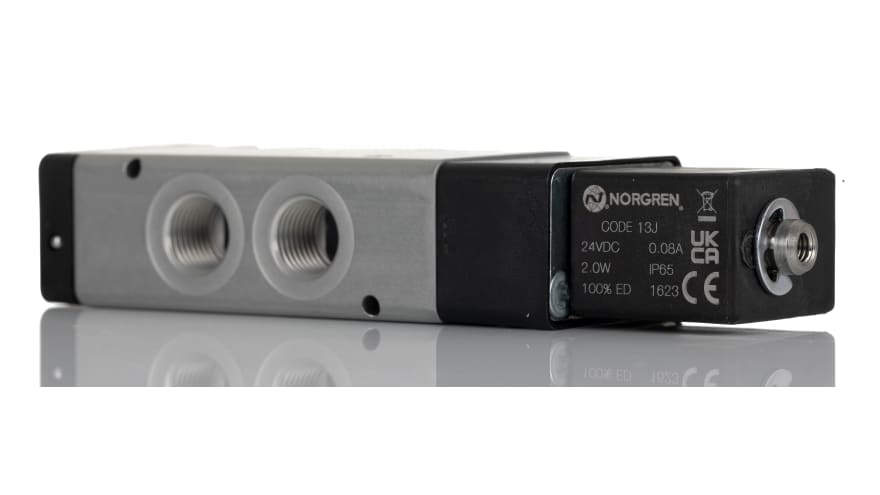 IMI Norgren 3/2 Pneumatic Solenoid Valve - G 1/4 V61 Series 24V dc – Model: V61B413A-A213J