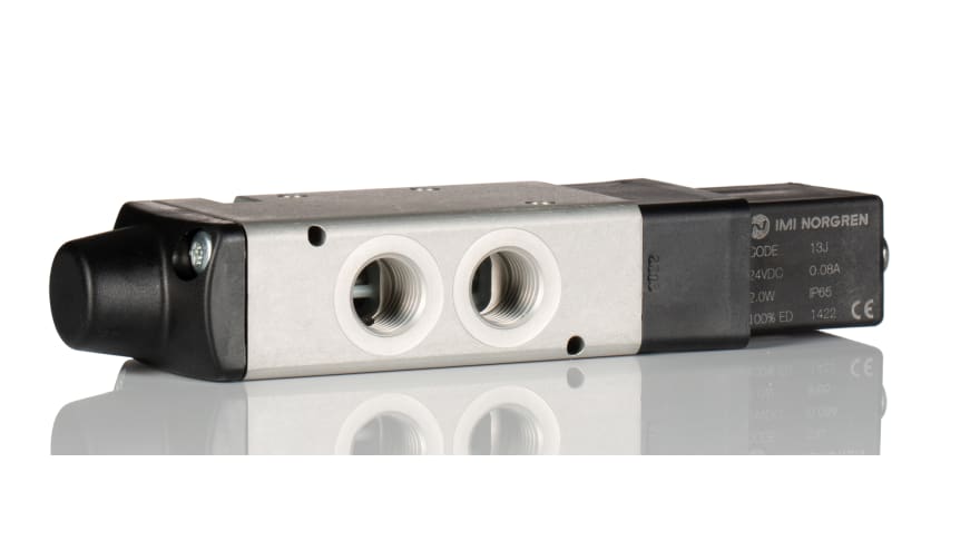 IMI Norgren Pneumatic Solenoid Valve - Solenoid/Spring V61 Series – Model: V61B417A-A213J