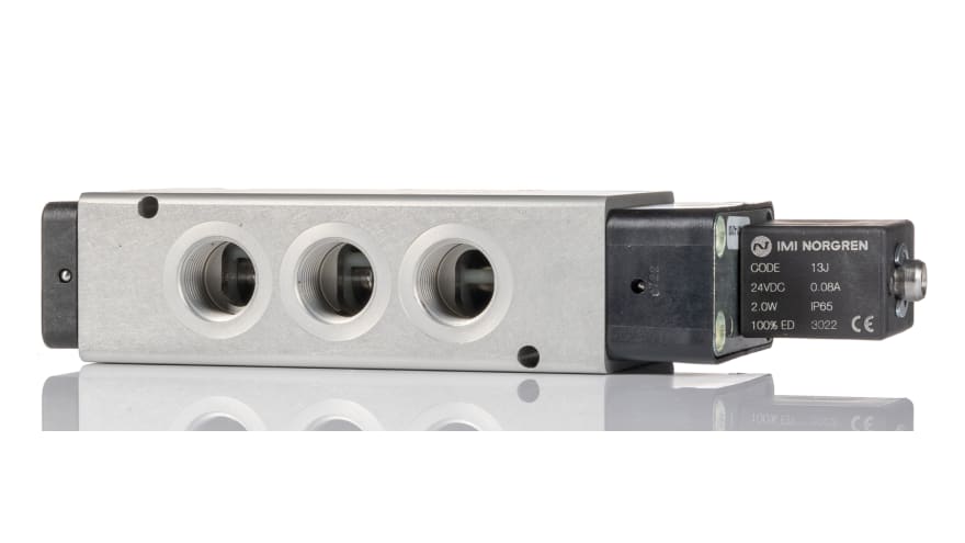 IMI Norgren 5/2 Pneumatic Solenoid Valve - Solenoid/Air G 3/8 V62 Series – Model: V62C513A-A213J