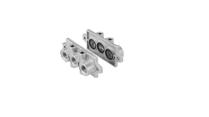 IMI Norgren CQM series G 3/8 Sub Base – Model: CQM/22152/3/22