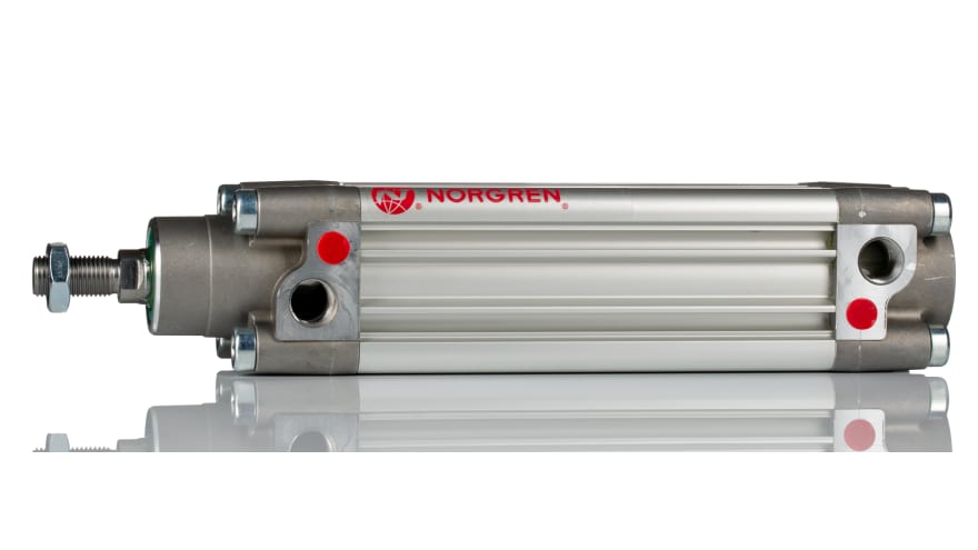 IMI Norgren Double Acting Cylinder - 63mm Bore, 400mm Stroke, PRA Series, Double Acting – Model: PRA/802063/M/400