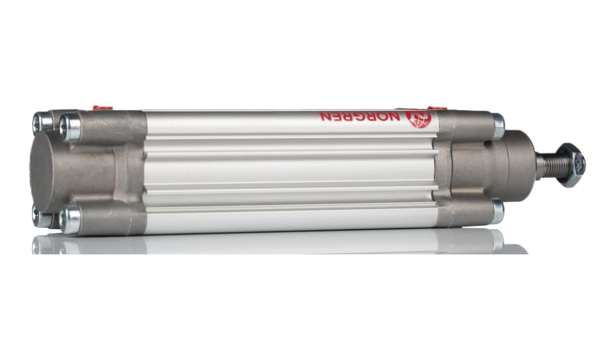 IMI Norgren Double Acting Cylinder - 63mm Bore, 400mm Stroke, PRA Series, Double Acting – Model: PRA/802063/M/400