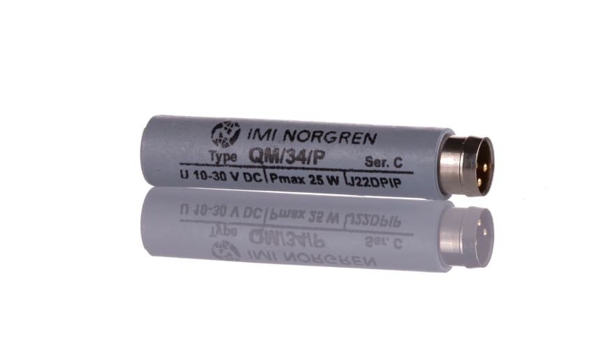 IMI Norgren Reed Reed Switch, IP66, 10 → 240V ac/dc, NO Operation, QM/34, with LED indicator – Model: QM/34/P