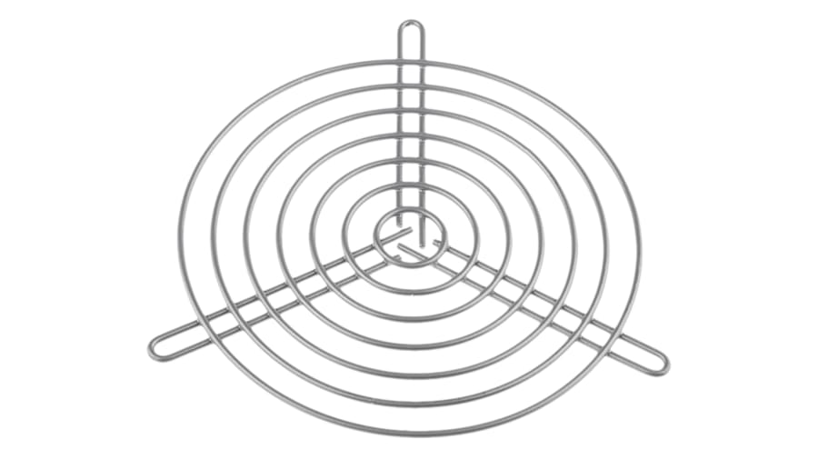 ebm-papst Steel Wire Finger Guard for 133 mm, 146 mm Fans, 145mm Hole Spacing – Model: 09500-2-4039