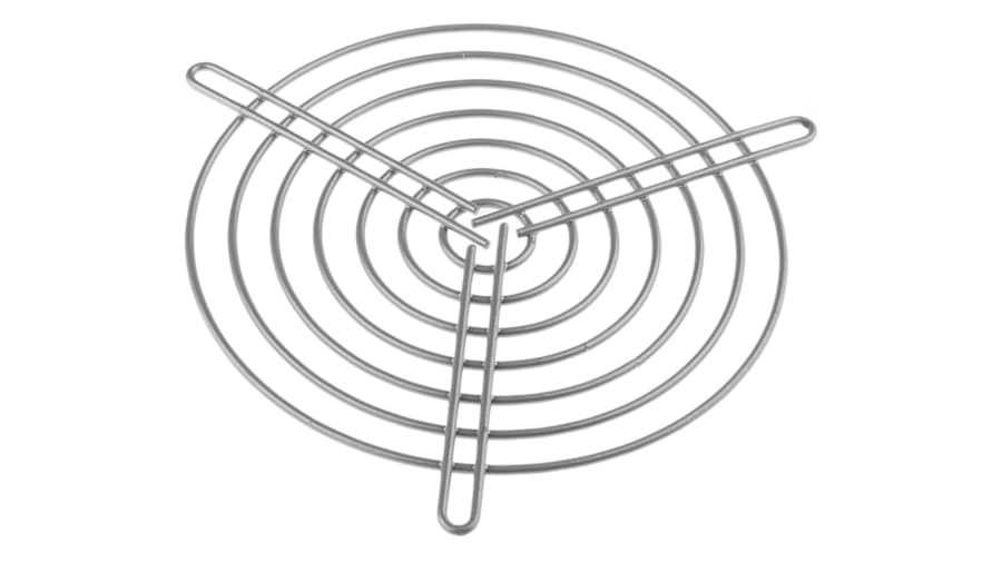 ebm-papst Steel Wire Finger Guard for 133 mm, 146 mm Fans, 145mm Hole Spacing – Model: 09500-2-4039