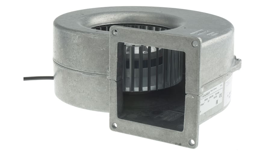 ebm-papst G2E140 Series Centrifugal Fan, 230 V ac, 385m³/h, AC Operation, 247 x 226 x 130mm – Model: G2E140-AL40-01