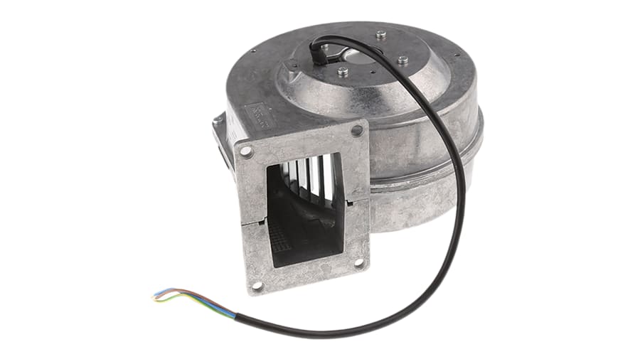 ebm-papst G2E120 Series Centrifugal Fan, 230 V ac, 260m³/h, AC Operation, 184 x 178 x 115mm – Model: G2E120-AR77-01