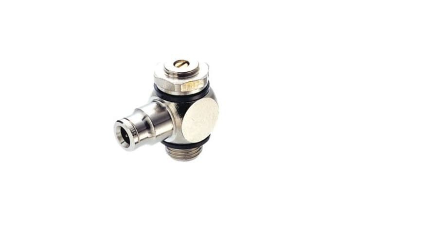 IMI Norgren, Push In 12 mm to G 3/8, Threaded-to-Tube Connection Style – Model: 10K511238