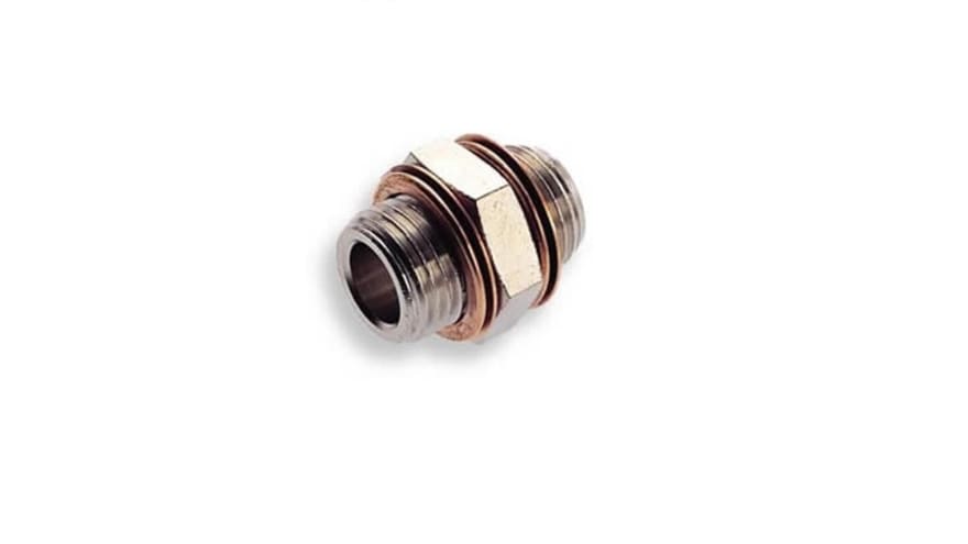Norgren 16 Series Straight Fitting, G 3/4 Male to G 3/4 Male, Threaded Connection Style, 160206868 – Model: 160206868