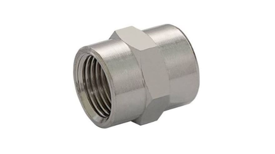 Norgren 16 Series Straight Fitting, G 3/4 Female to G 3/4 Female, Threaded Connection Style, 16022 – Model: 160226868