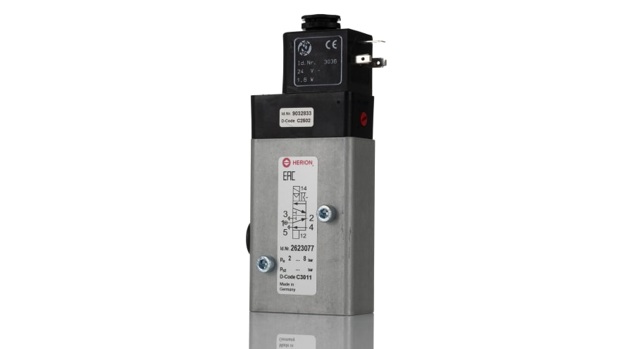 Norgren Pneumatic Solenoid Valve - Solenoid/Air G 1/4 26230 Series