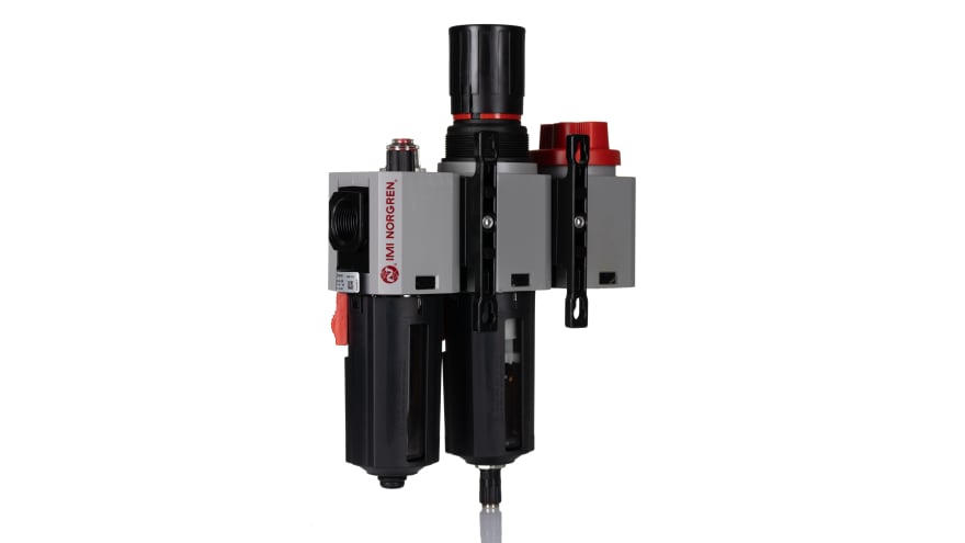 Norgren G 3/4 Filter Regulator Lubricator, Automatic Drain, 40μm Filtration Size - Yes – Model: BL84-601G