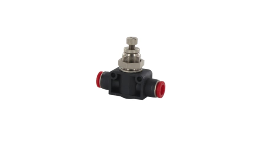 Norgren C00GP Series Tube Flow Regulator, 12mm Tube Inlet Port x 20.5mm Tube Outlet Port – Model: C00GP1200