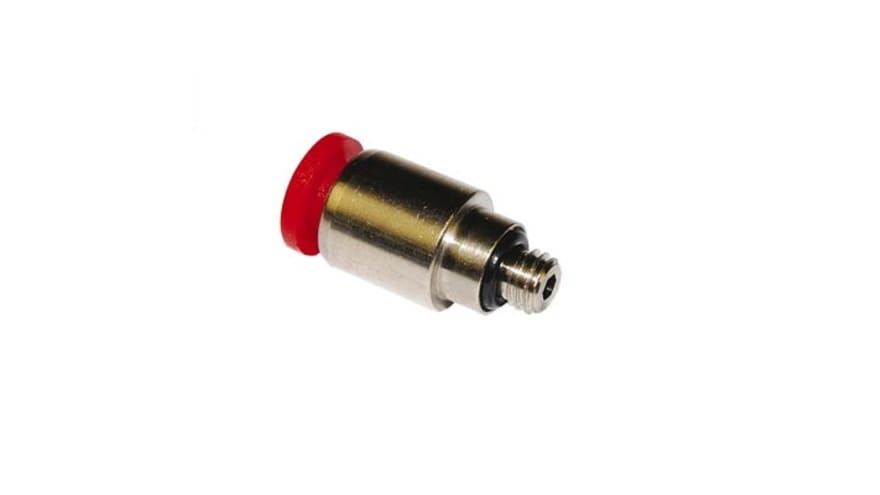 Norgren, M5 Male to Push In 4 mm, Threaded-to-Tube Connection Style – Model: C022A0405