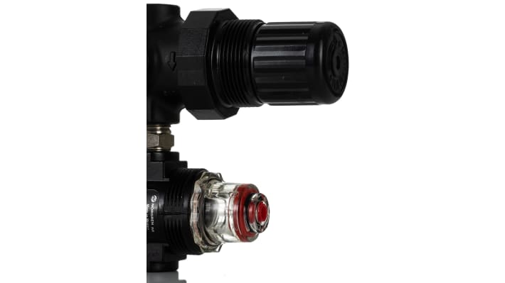 IMI Norgren G 1/4 Filter Regulator Lubricator, Automatic Drain, 40μm Filtration Size – Model: P1H-200-A3QG
