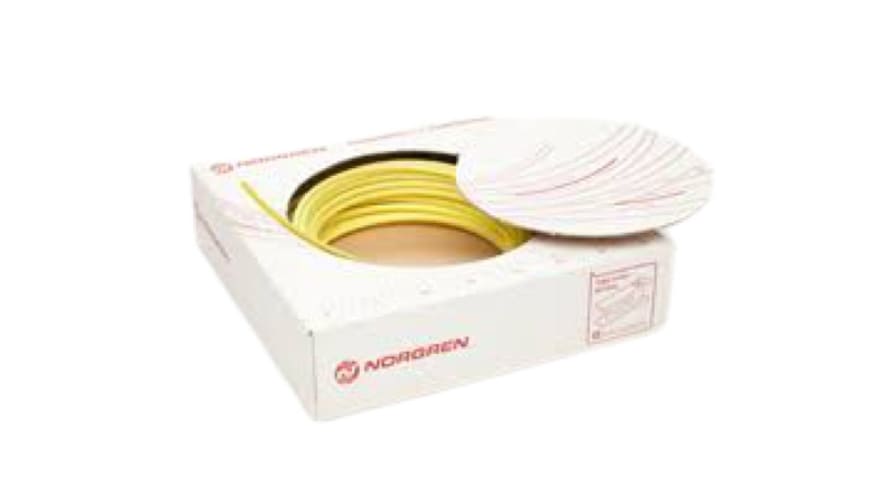 IMI Norgren Compressed Air Pipe Yellow Polyurethane 4mm x 25m PU2 Series – Model: PU2-0304025C