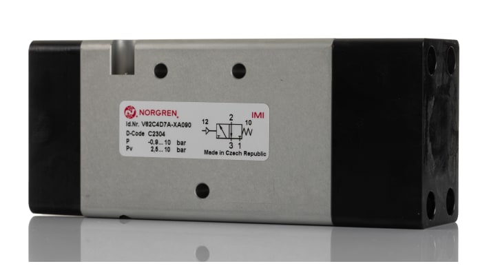 IMI Norgren 3/2 Solenoid Pilot Valve - Pilot/Spring G 3/8 V62 Series – Model: V62C4D7A-XA090