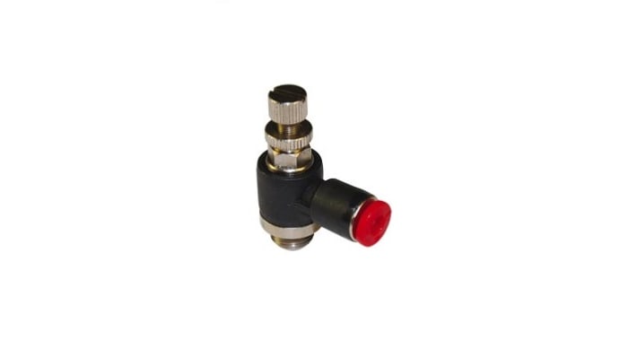 IMI Norgren Pneutic C Series Threaded Flow Controller, 12mm Tube Inlet Port x 12mm Tube Outlet Port – Model: C0L511248