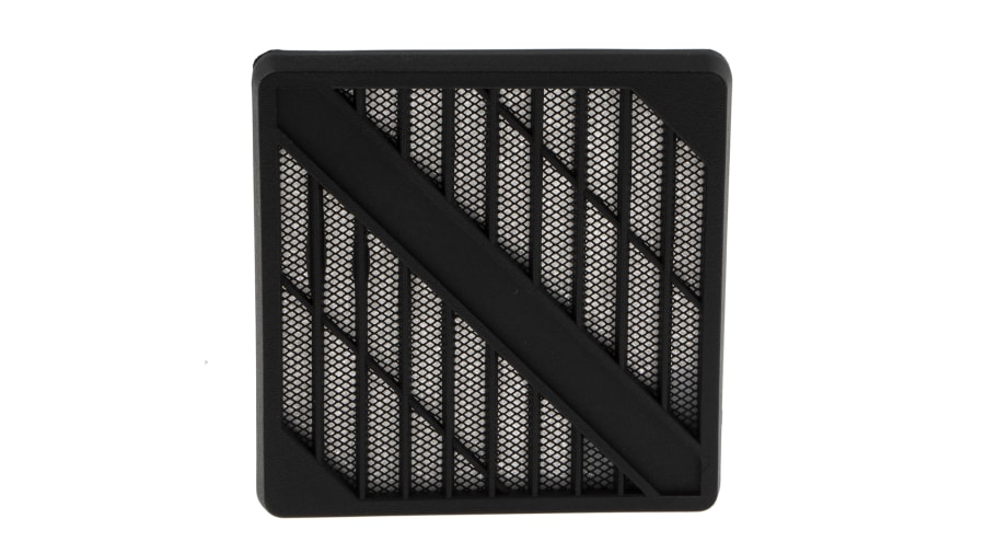 ebm-papst Fan Filter for 80mm Fans, PET Filter, Plastic Frame, 86.5 x 86.5mm – Model: PMFA80T