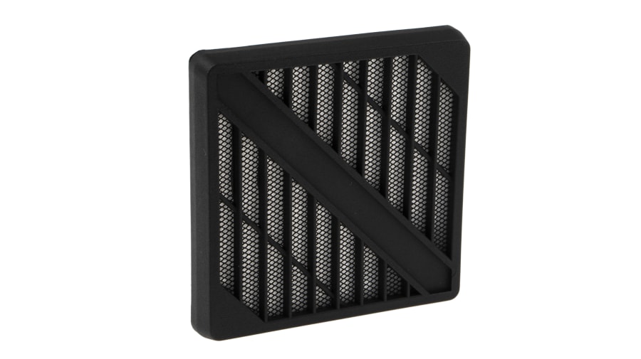 ebm-papst Fan Filter for 80mm Fans, PET Filter, Plastic Frame, 86.5 x 86.5mm – Model: PMFA80T